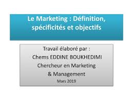 marketing définition pdf