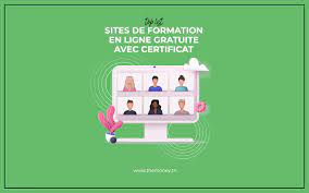 site de formation en ligne gratuite avec certificat
