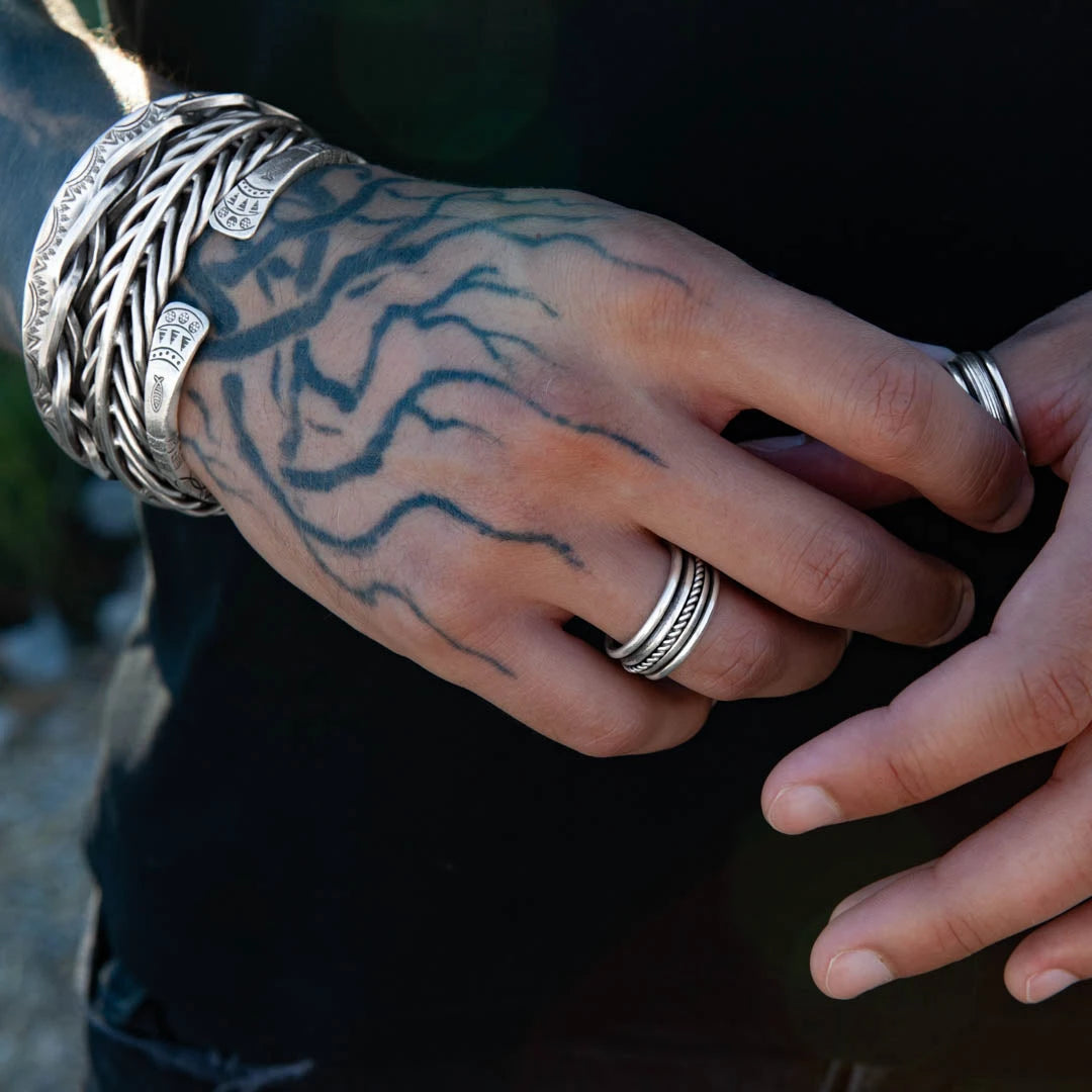 Bague Homme Argent de Luxe : L&rsquo;Élégance à votre Doigt