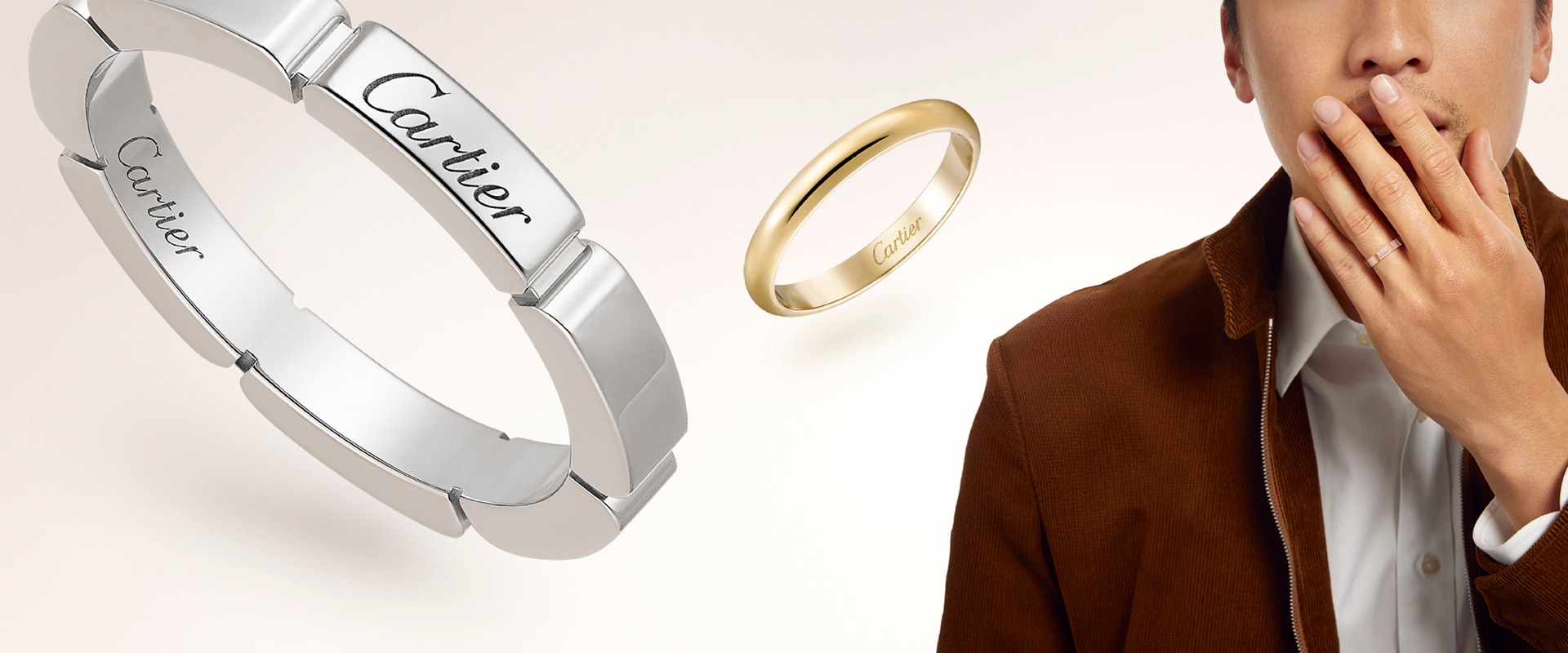 cartier bague homme